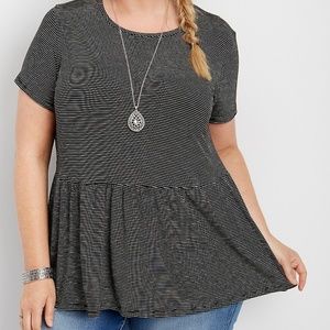 Maurices Plus-size Baby Doll Shirt